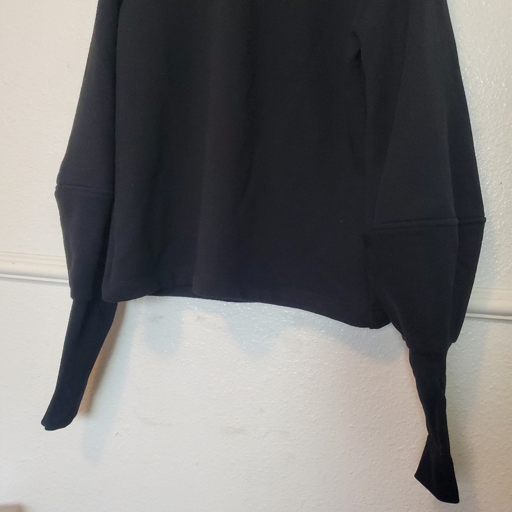 Gravitas New York Shirt Long Sleeve Sweatshirt Raglan Sleeve Mens Sz XS Black - Picture 4 of 15